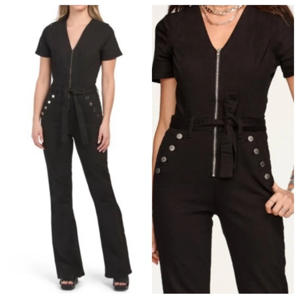 Ramy Brook Helena Jumpsuit black